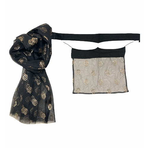 Designed Burqa & Scarf