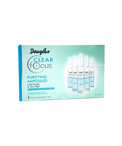 Douglas Purifiying Ampoules Lime Pearl & Tree Tea (5x15ml)