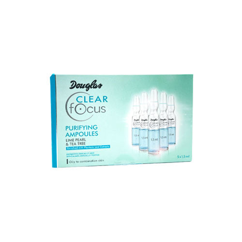 Douglas Purifiying Ampoules Lime Pearl & Tree Tea (5x15ml)