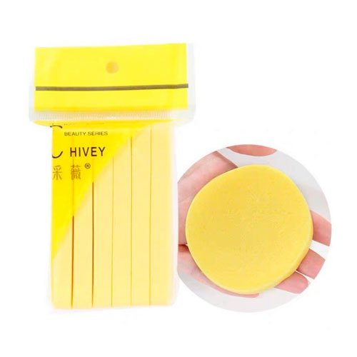 CHVEY Facial Cleansing Sponge (12 Pcs)