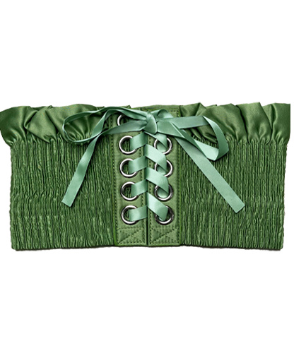 Green Corset Tie 8896