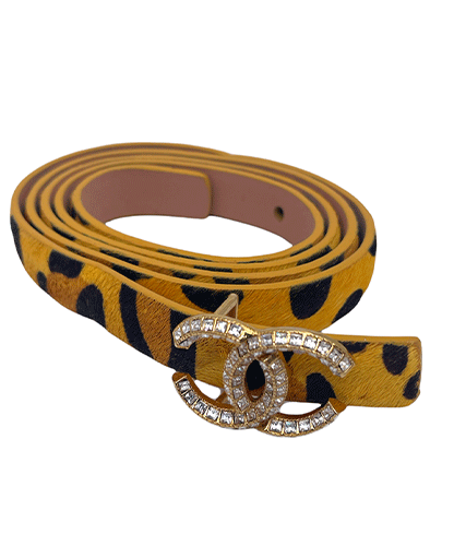 Leopard Strass Belt