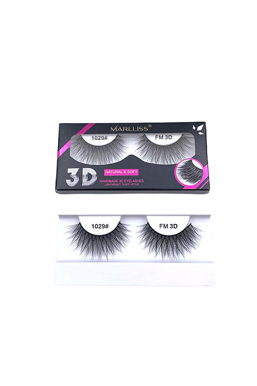 Marlliss 3D Eyelashes (Per Piece) - 3D1029
