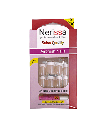 نيريسا - 24 قطعة أظافر مصممة