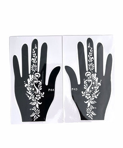Henna Hand Beauty Stickers
