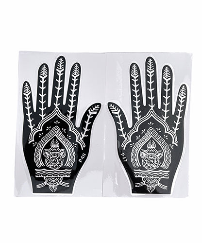 Henna Hand Beauty Stickers