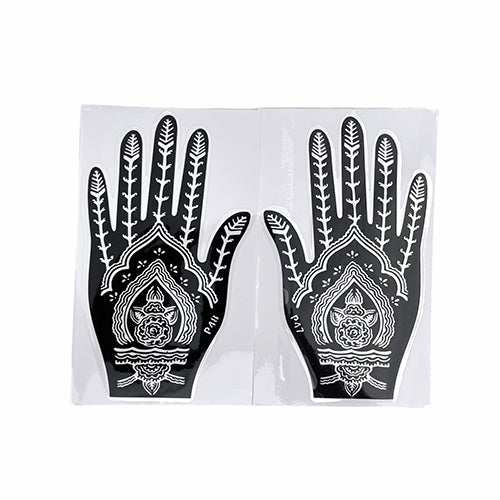 Henna Hand Beauty Stickers