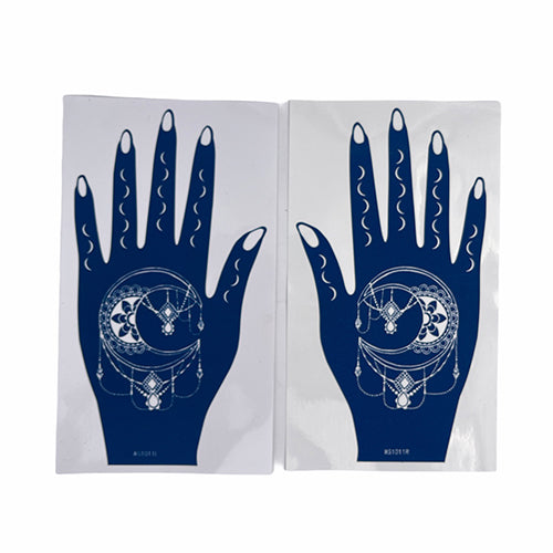 Henna Hand Beauty Stickers