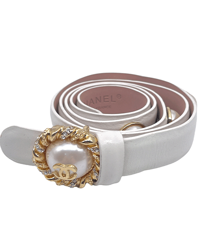 White Pearl Belt