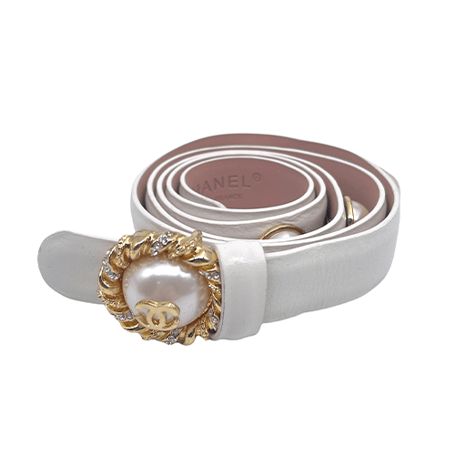 White Pearl Belt