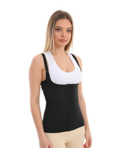 مشد أسود مع حمالات