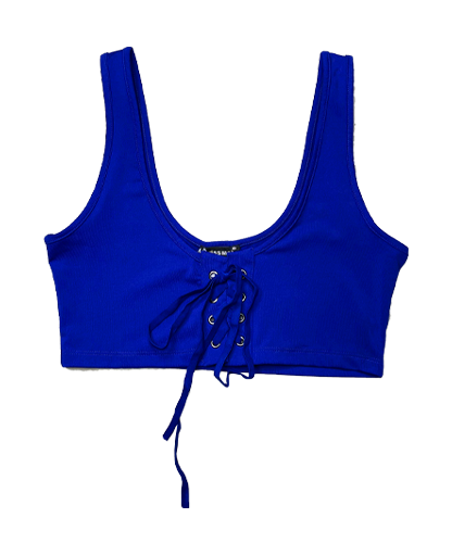 Miss Moi - Plain Sports Bra (Blue) A20139