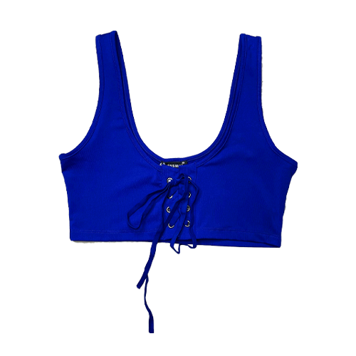 Miss Moi - Plain Sports Bra (Blue) A20139