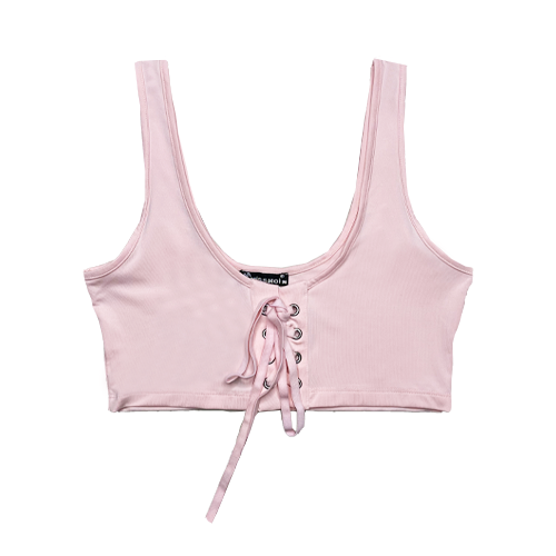 Miss Moi - Plain Sports Bra (Light Pink) A20139