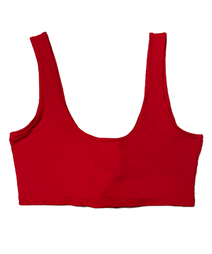 Miss Moi - Plain Sports Bra (Red) A20139