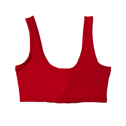 Miss Moi - Plain Sports Bra (Red) A20139