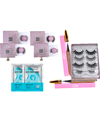 Cuty Eyelashes Collection Set Of 9 Products