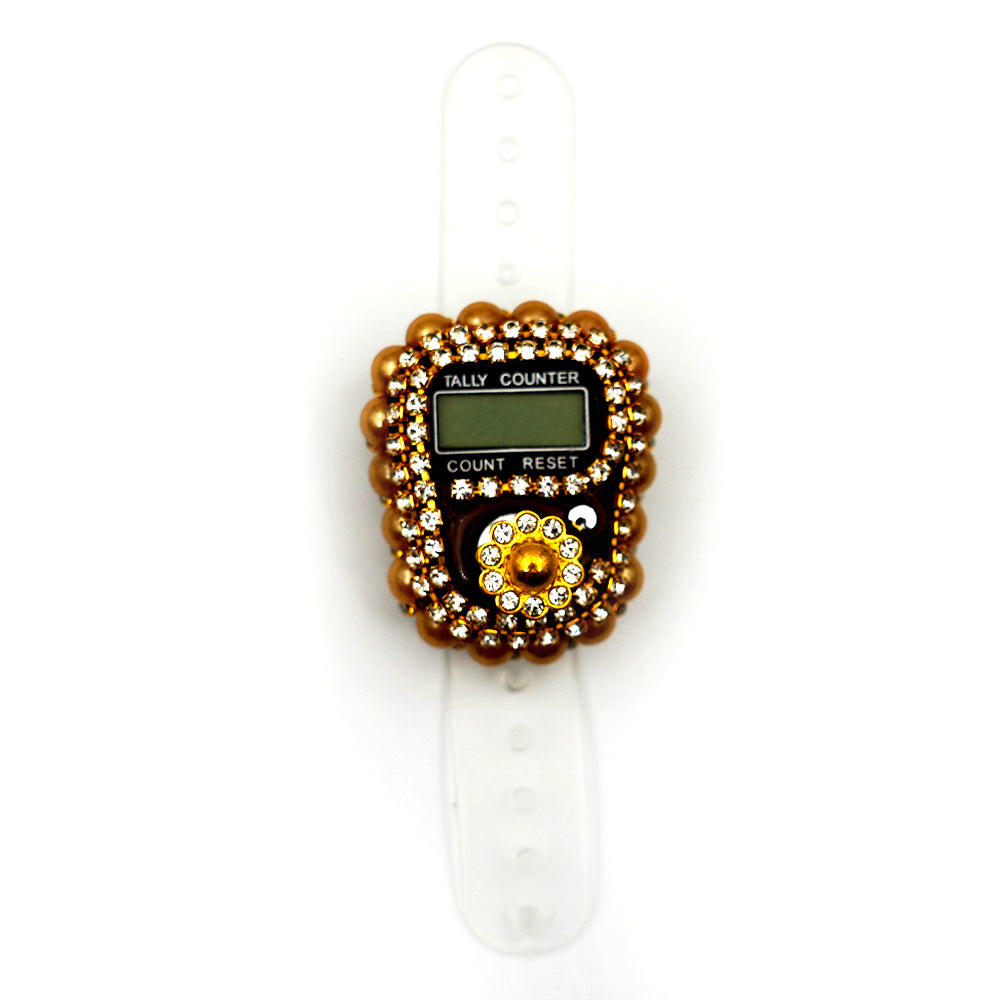 Electronic Counter - Gold Strass