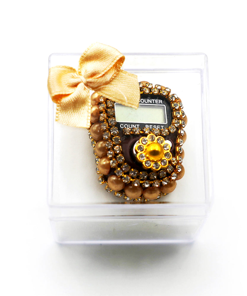 Electronic Counter - Gold Strass Electronic Counter - Gold Strass
