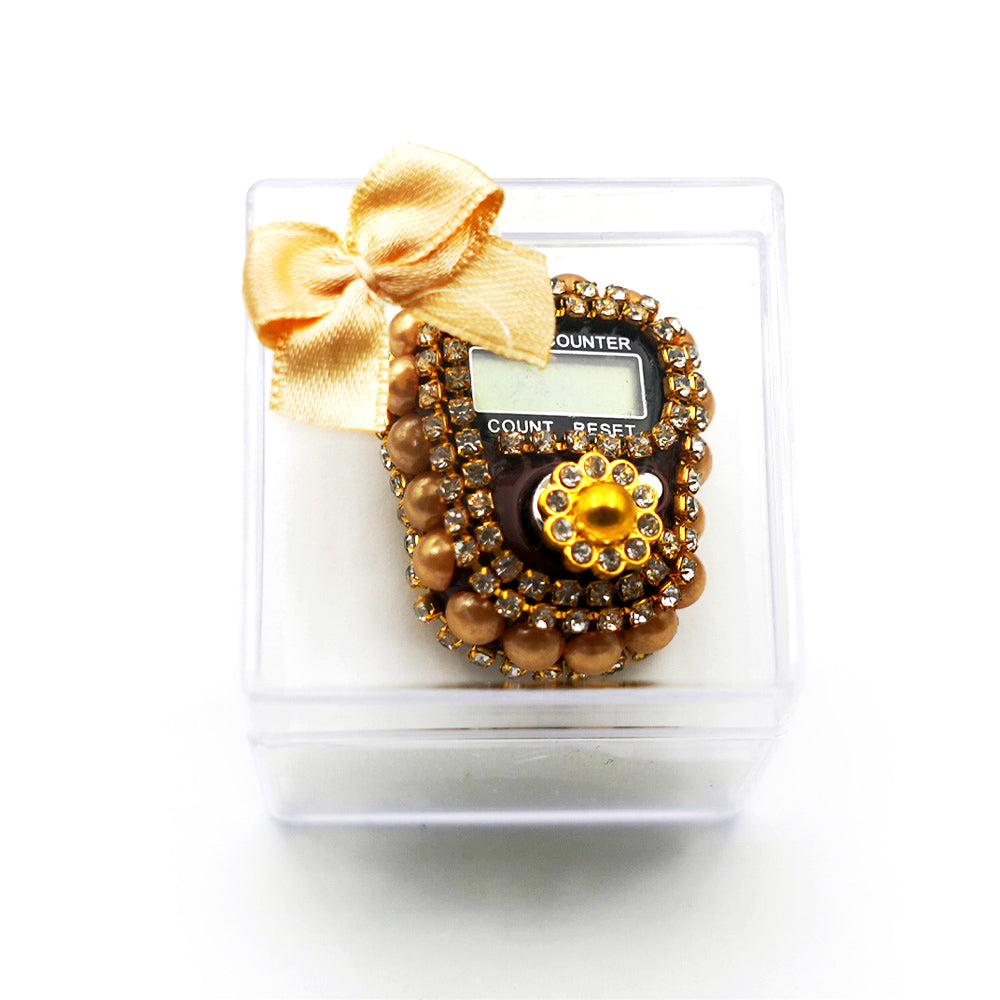 Electronic Counter - Gold Strass