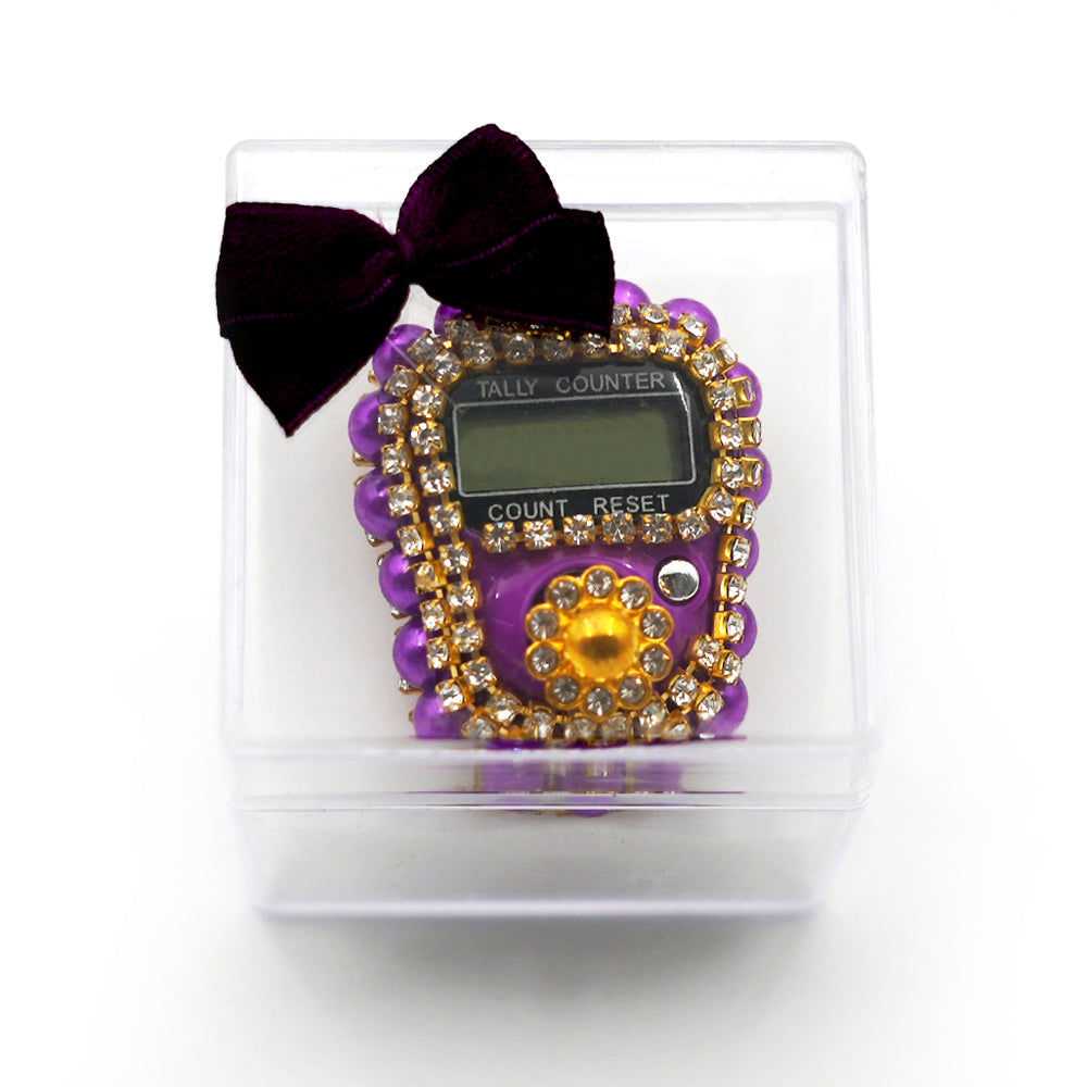 Electronic Counter - Purple Strass