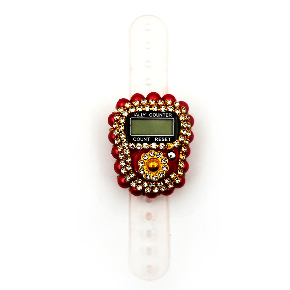 Electronic Counter - Red Strass