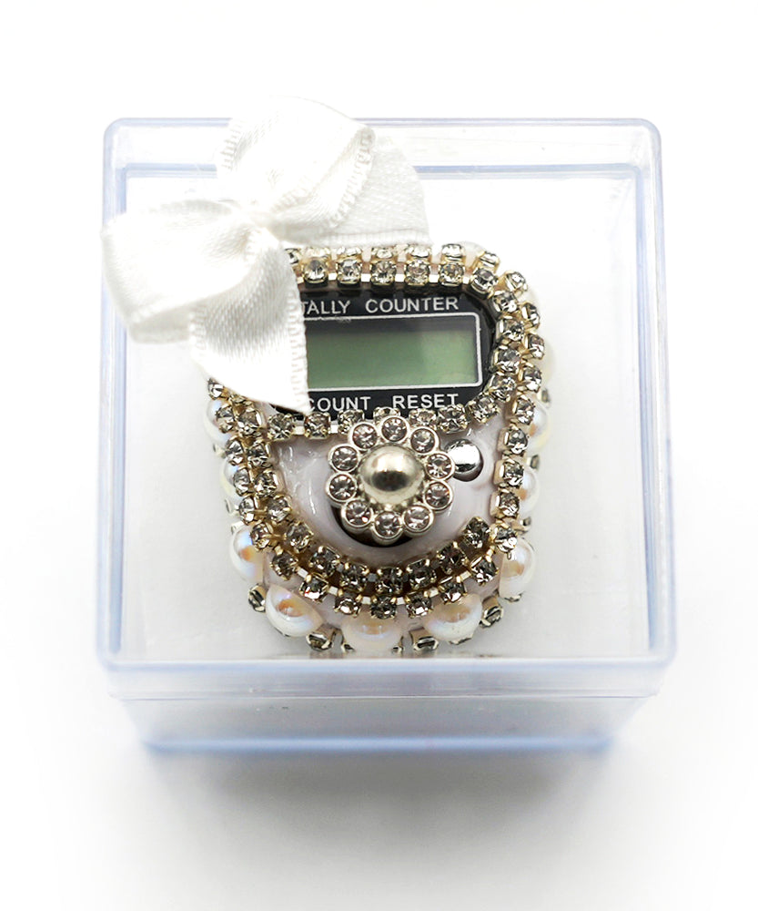 Electronic Counter - White Strass