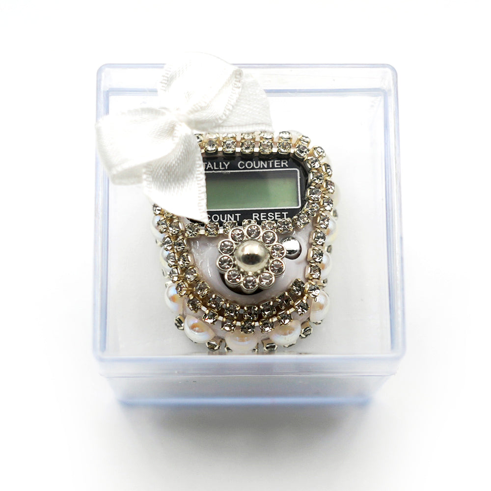 Electronic Counter - White Strass