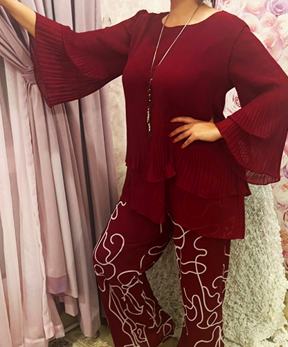 Comfy Blouse & Pants Set