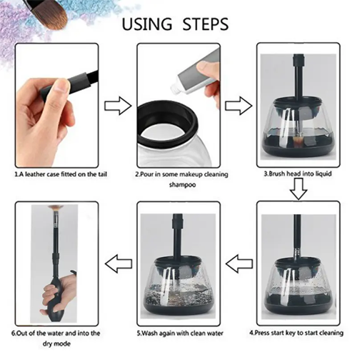 Electric Makeup Brush Cleaner And Dryer