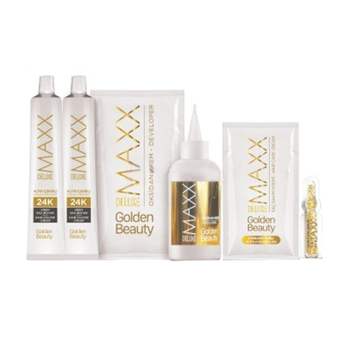 Maxx Deluxe 24K Gold Hair Dye - Diamond Blonde (9.1)