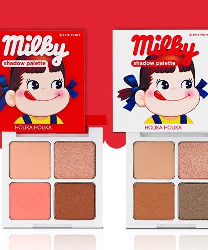 Holika Holika - لوحة الظل اللبنية (4 ألوان)