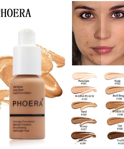 PHOERA - Liquid Soft Matte Foundation (30 ml)