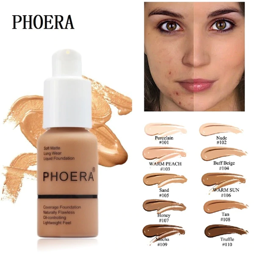 PHOERA - Liquid Soft Matte Foundation (30 ml)