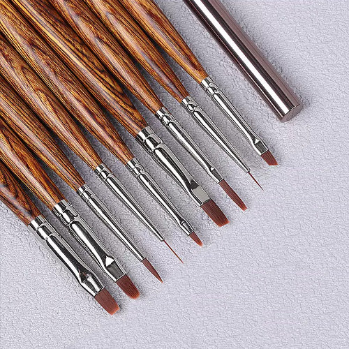 Professional Painting Nail Art Brush Set (9pcs)